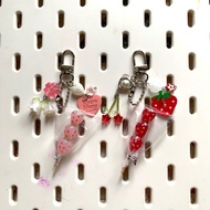 Dango Strawberry Keychain