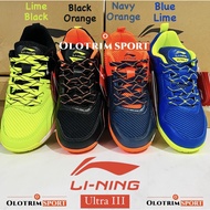 Sepatu Badminton LINING ULTRA II III 3 2 Bulu Tangkis Li Ning Li-Ning Original