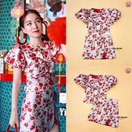 Voraชุดเซ็ทกี่เพ้าอาหมวยสีแดงน่ารักสดใส