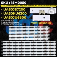 SAMSUNG 60 Inch TV Backlight UA60JS7200 UA60KU6300 UA60JU6800 V5DR_600SCA_R0 BN96-38483A