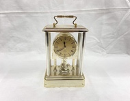 CITIZEN นาฬิกาตั้งโต๊ะ มีตุ้มหมุน ใช้แบตเตอรี่ AA 2ก้อน สำหรับนาฬิกา1ก้อน งานญี่ปุ่น ตัวเรือนเป็นพลาสติก