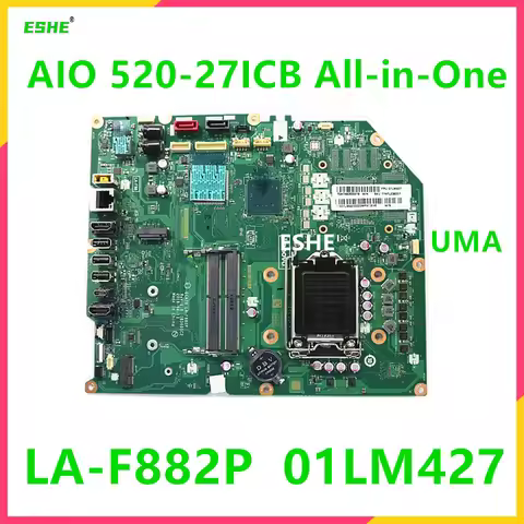 01LM427 For Lenovo Ideacentre AIO 520-27ICB All-in-One Computer motherboard ECA70 LA-F882P B360 IB36