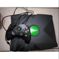 二手 微軟 XBox 第一代 電視遊樂器 電玩遊戲 主機+搖桿