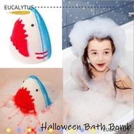 EUCALYTUSSG Shark Bath Bomb, Shark Pattern Adorable Color Jaws Bath Bomb, Easy to Clean Delightful S