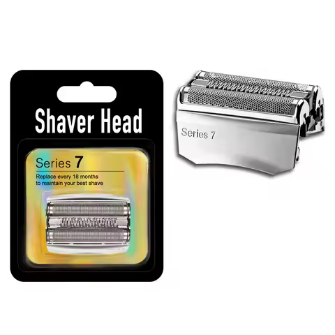 70S Electric Shaver Foil Head Replacement For Braun Series 7 Shavers 720cc, 730cc, 735s, 750cc, 760c