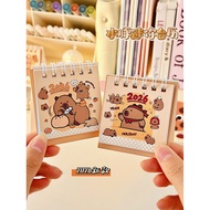 Kalendar Meja Kapibara 2026 Kalendar Mini Kapibara Comel Kalendar Bulanan Hiasan Meja 2026 Kalendar 