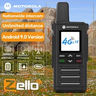 ZELLO Motorola Walkie Talkie T99 5000KM 4G/WIFI/Bluetooth/GPS Long Range IP54 Waterproof High Power 