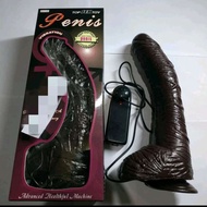 Diskon Dildo Africa Getar Jumbo Tempel Vibrator Wanita Remote Ready