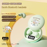 Sanrio Y20 Bluetooth Headphones, Kuromi Wireless Noise-Canceling In-Ear Headphones