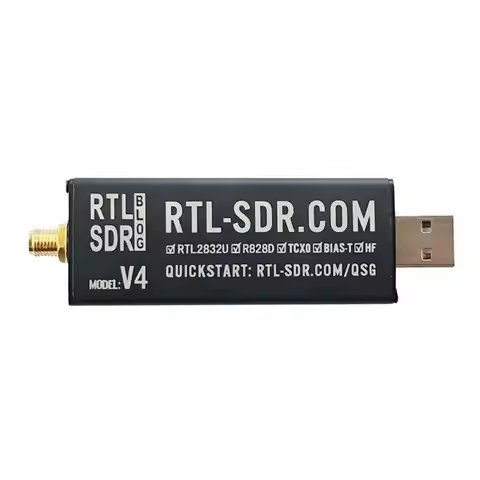 RTL-SDR Blog V4 R828D RTL2832U 1PPM Original, Software Radio Receiver SDR