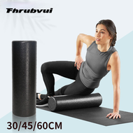 3 Sizes Pilates Foam Roller Black Yoga Foam Roller 304560CM Exercise Equipment Massage Roller Body For WomenMen