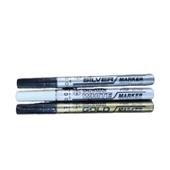 SNOWMAN Medium Permanent Paint Marker (Gold) Paint Marker Permanent Marker Paint Marker