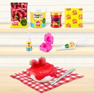 ZURU DIY Slime Craft Toys Slime Mart Small Bag Fruit Tart Pretend Play Food Themed Kit