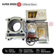Paket Boreup Mio 150CC Blok Seher 58.5 Komplit | Kirian 1500RPM | Noken As Racing Sporty Smile Karbu