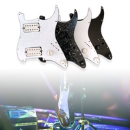 SJM Electric Guitar Board Pickguard Pickups with HH Pickup Loaded Prewired for Replacement Parts Gui