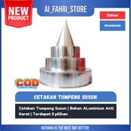 ..3-tier Temple Tumpeng Mold New Aluminum Material 0.3mm