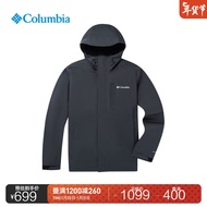 Columbia哥伦比亚户外情侣同款男女防水山野冲锋衣旅游徒步登山外套RE0086 010男女同款【女生可小一码】 XL(185/104A)