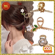 Jedai Korean Adult Pearl Butterfly Ribbon Hair Clip Imported Hair Accessories AK278