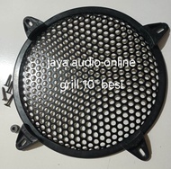 grill subwofer 10" tutup speaker 10 inch bahan besi tebal dan berkualitas