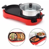 2 in 1 BBQ Grill & Steamboat