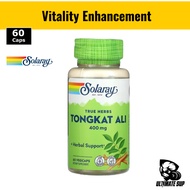 Solaray, Tongkat Ali, 400 mg, Men Supplement, Testosterone Booster, 60 Vegetarian Capsules/ Servings
