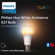 Philips Hue White Ambiance (E27) Dimmable Smart Wi-Fi LED Bulb (Latest Model, Compatible with Bluetooth, Amazon Alexa, Apple HomeKit, and Google Assistant)