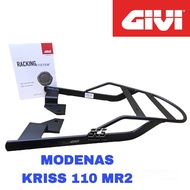 Monorack Givi Modenas KRISS 110 MR2 Advance Monorack 100% Original Givi Motor Accessories Kriss 110 