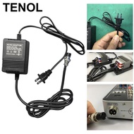[TENOL] Mixer Power Supply AC Adapter Plastic Material 3pin 1.1M Cable for CT6 CT8 USBCT12 F4 F7MG