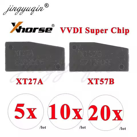 5/10/20pcs Xhorse XT27A XT57B Super Chip Car Key Transponder Immo Chip Universal 4A ID49 47 MQB 7935