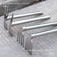 Hoe Supplies Stainless Steel Agricultural Hoe Small Flower Small Gardening Thickened Hoe Stainless S