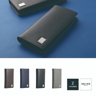 74ounce Wallet Cross Pattern Genuine Leather Long (Coin Bag) [N-554-Cr]