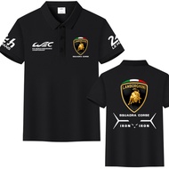 S-3XL Soft Premium Porsche GT TAG Heuer Team Formula Training Racing Suit POLO Shirt Printed Men's S