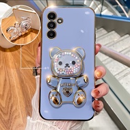TEMU เคสโทรศัพท์: เคสโทรศัพท์นุ่มพร้อมขาตั้งหมีน่ารักสไตล์ Y2K, สำหรับ for Samsung for Galaxy A10/A1