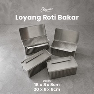 White Bread Pan Bandung Aluminum Toast/ Size 18x8x8cm 20x8x8cm