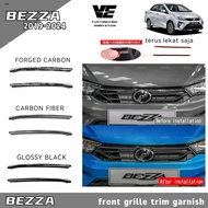 Vemart Perodua bezza 2019-2023 car front grille trim garnish accessories bezza facelift