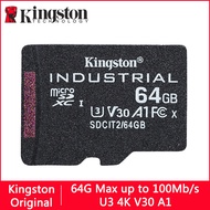 Kingston  Micro Sd Card  8G  16G  32G  64G  (100M 80M 1920TBW / U3 4K V30 A1)  Speed up to  100M/s  For  Monitors  Dashcams  Camera
