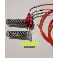 Gas Spontan Kabel 2 - tali gas 2 Motor 2 Kabel Injeksi Nmax Aerox Cbr