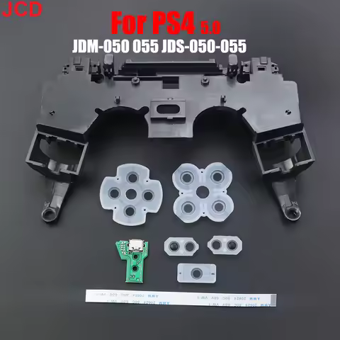 JDM 050 USB Charging Port USB Socket Board 12 pin Flex ribbon cable Conductive pad For PS4 5.0 JDM 0