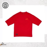 Sukajan Izzue Tiger Graphic T-shirt BIG Embroidery Red Color Vintage L