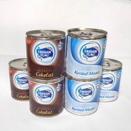 susu Frisian flag coklat kaleng √ susu kental manis √ susu coklat
