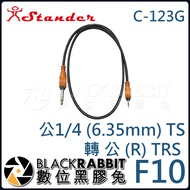 [Stander F10 C-123G Male 1/4 (6.35mm) TS To 3.5mm TRS] Digital Vinyl Rabbit