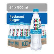 F&N 100PLUS ORIGINAL REDUCED SUGAR 500ML X 24 BOTTLES (1 CARTON)