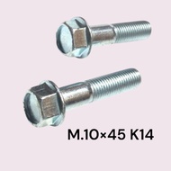 Flange Bolt Bolt M10AKU45 Key 14 Fork Bolt