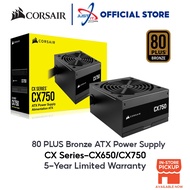 CORSAIR CX SERIES CX550(550W) / CX650(650W) / CX750(750W) 80 PLUS BRONZE POWER SUPPLY PSU (CP-902027