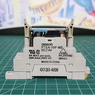 OMRON G7SA-3A1B 24VDC Relay + OMRON P7SA-10F-ND 10 Pin Socket