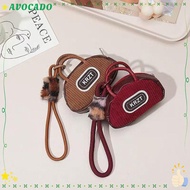 AVOCAYY Corduroy Coin Purse & Card Holder with Lanyard