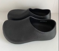 最平全新arriba🇹🇼製男女廚師鞋-黑防水防滑工作鞋 non-slip work shoes 38碼