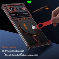 Nubia Z80Ultra Metal Frameless Phone Case z80ultra Ultra-Thin Protective Case Magnetic Hard Case