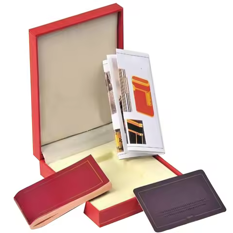 Red Gift Box Suit for Dupont Lighters Includes Instruction Manual (Excluding Lighters) Cool Smoking 