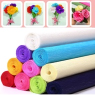 [50cm*250cm] Crepe Paper / Kertas Warna Crepe/Crepe Paper for Flower 皱纹纸